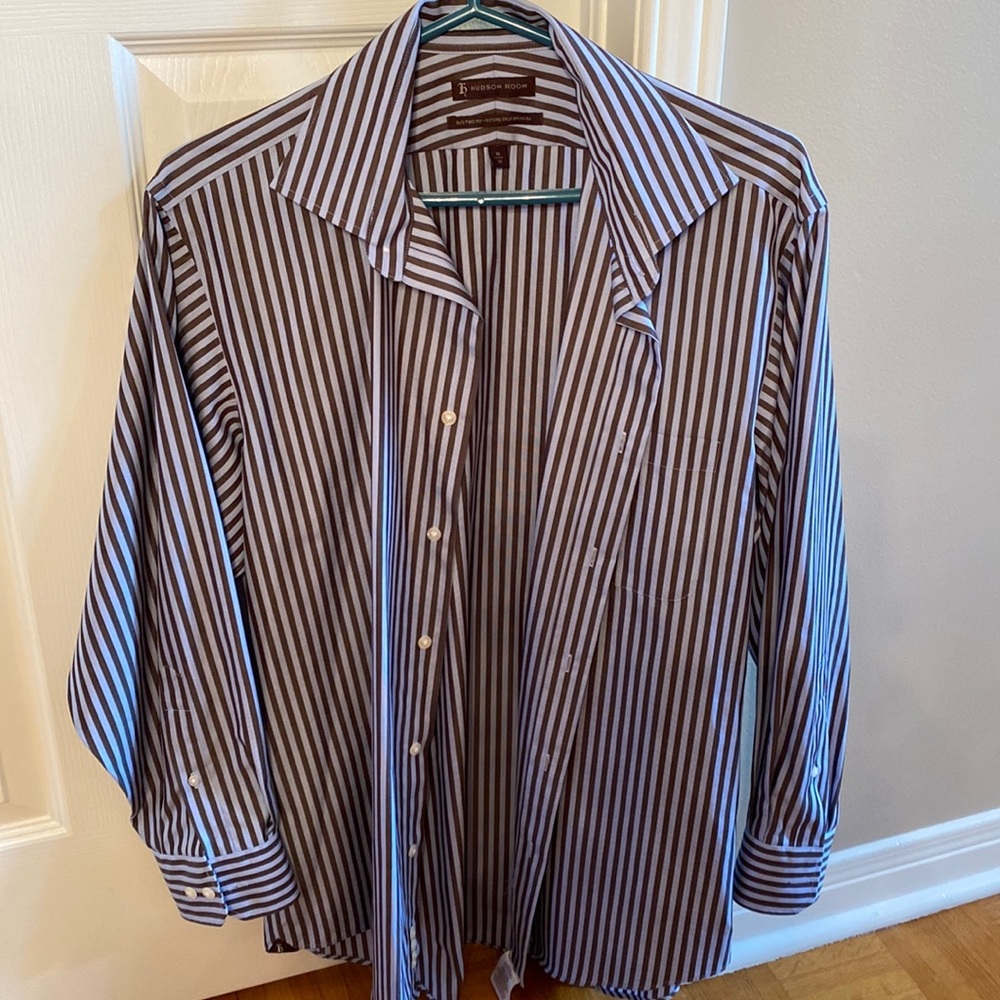 2 for $15 men’s Hudson Room dress shirt